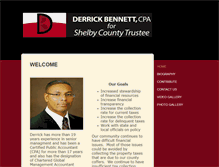 Tablet Screenshot of bennettforcountytrustee.com